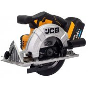 JCB 18V Cordless Circular Saw, 5Ah Battery, Fast charger, 20" Power Tool Kit Bag - 21-18CS-5X-PR